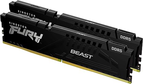 Memorie operative Kingston Fury Beast, 32GB (2x 16GB) DDR5 CL30