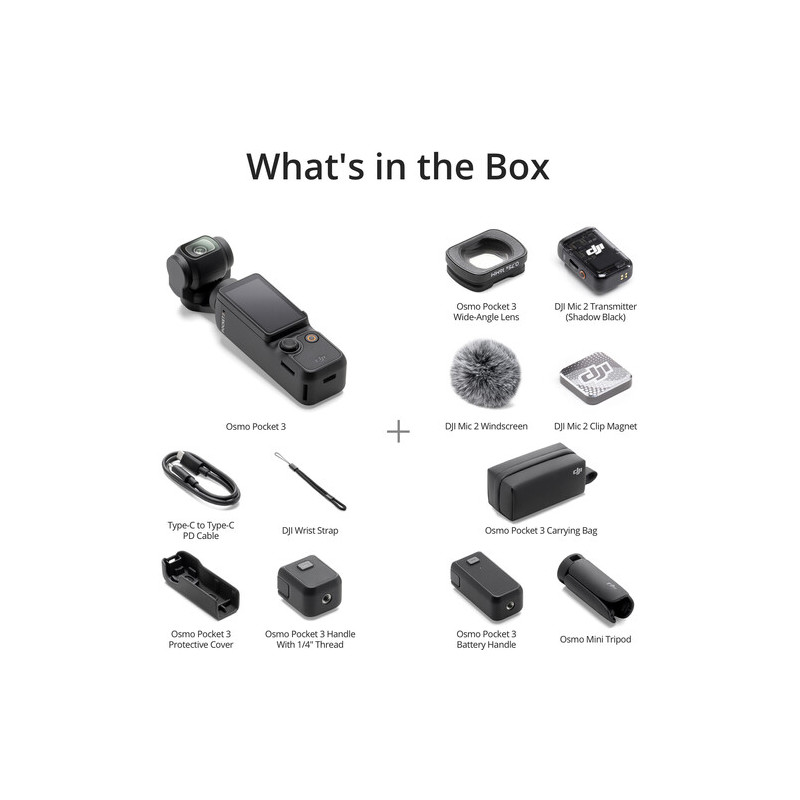 DJI Osmo Pocket 3 Creator Combo
