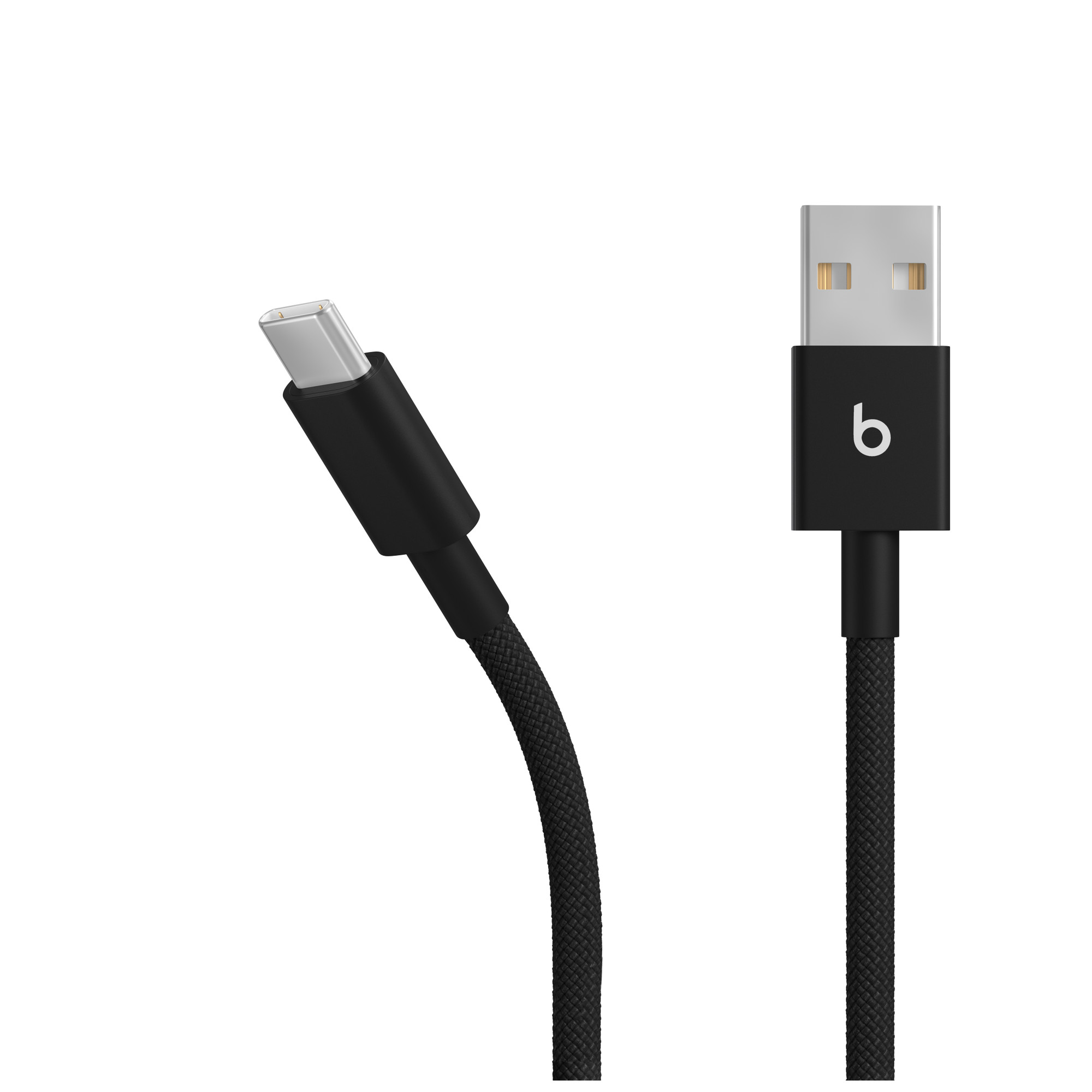 Beats USB-A to USB-C Woven Cable (1.5 m), Bolt Black
