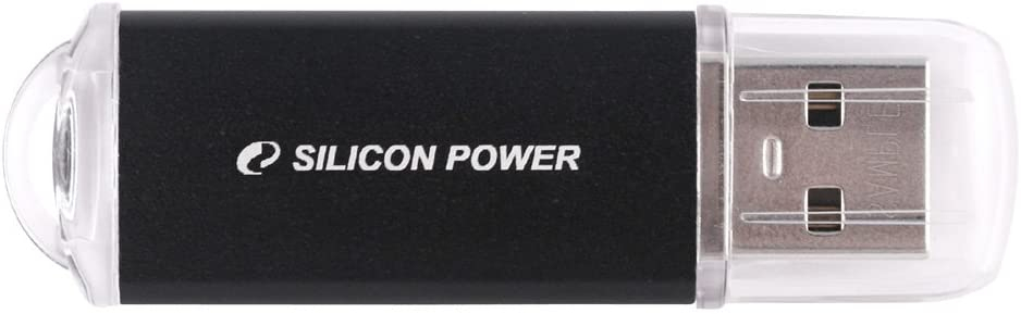 USB Silicon Power ultima U02, 32GB, 2.0, e zezë