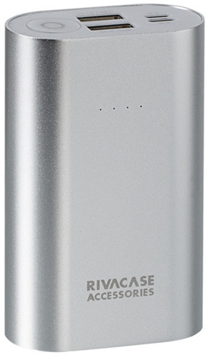 PowerBank Rivapower, 10000 mAh, i argjendtë