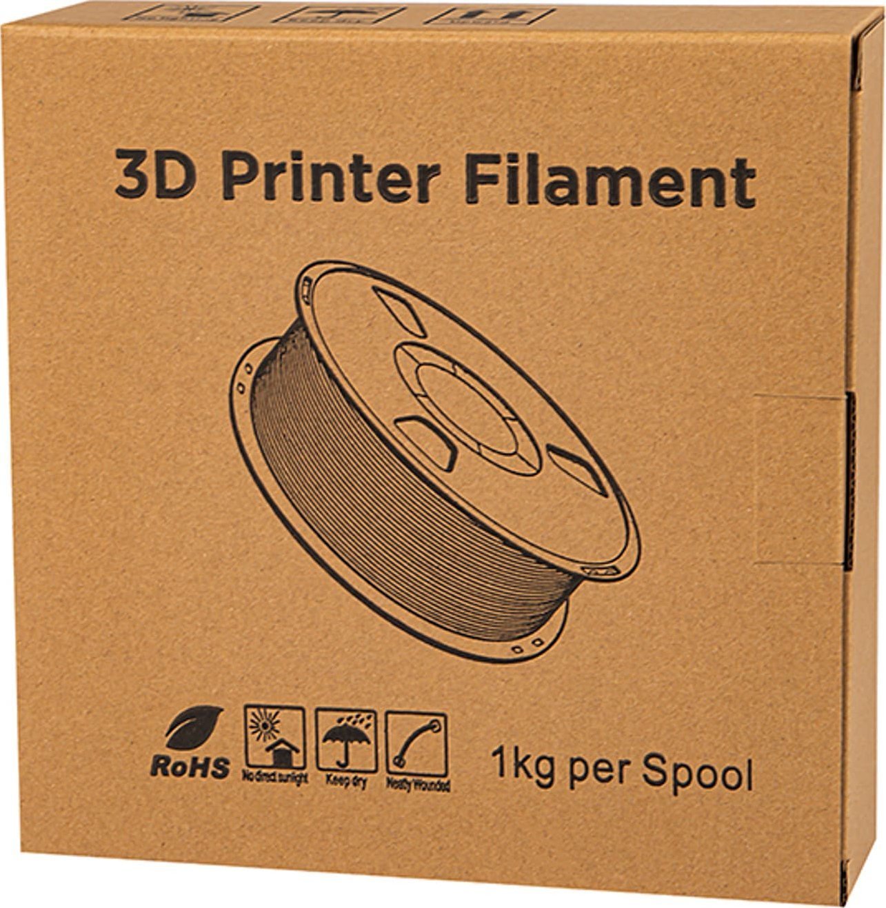 Filament 3D Blow PLA, 1kg, 1.75mm, ngjyrë ari