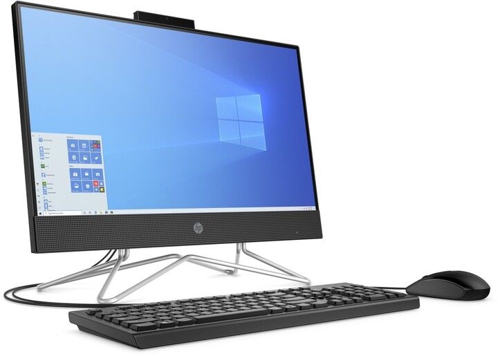 Kompjuter HP 200 G4, 21.5 "IPS Full HD, Intel Pentium J5040, 8GB DDR4, 256GB SSD, Intel UHD Graphics, i hirtë