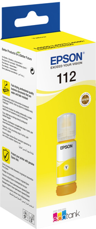 Epson C13T06C44A, EcoTank 112, жолта