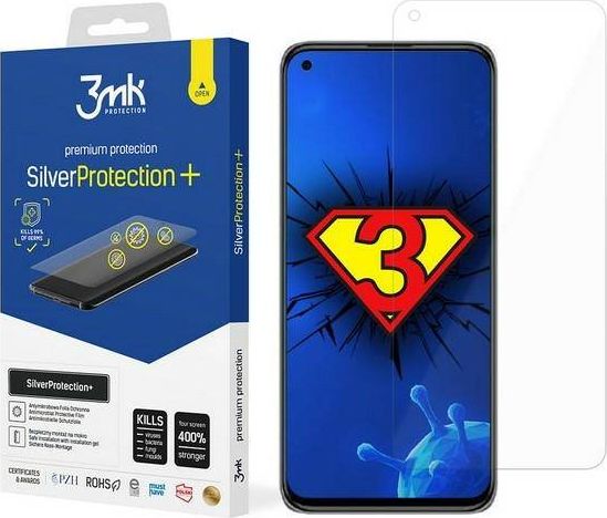 Folie mbrojtëse 3MK Silver Protect+ për Xiaomi Mi 11 Lite 5G, Antimicrobial 