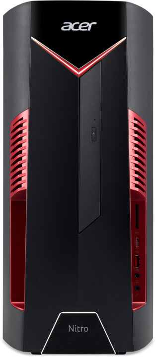 Kompjuter Acer Nitro N50-600, 16GB DDR4, 512GB SSD, 1TB HDD, Intel Core i7, NVIDIA GeForce GTX 1650, i zi