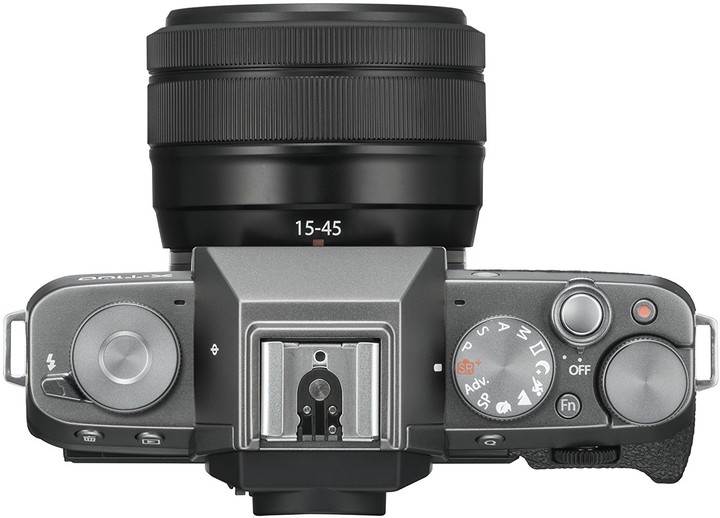 Fujifilm X-T100 + XC15-45mm F3.5-5.6 OIS PZ, сребрена