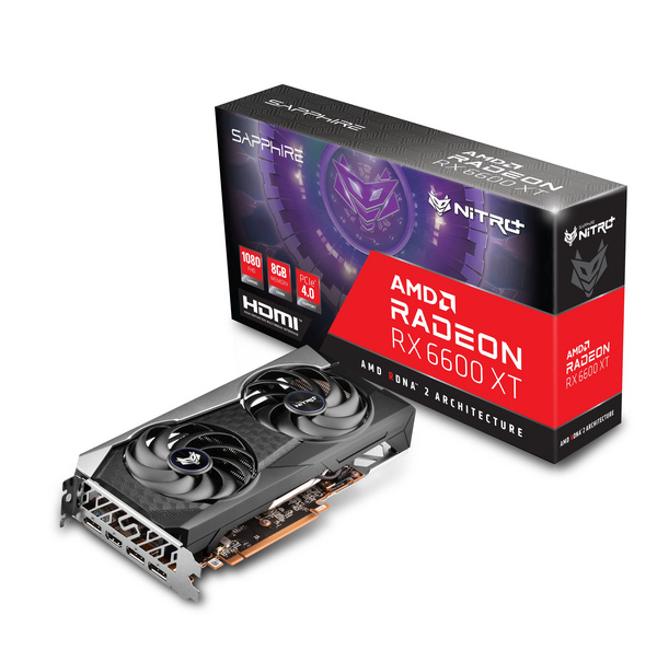 Kartelë grafike Sapphire Nitro+ Radeon RX 6600 XT Gaming OC 8 GB GDDR6