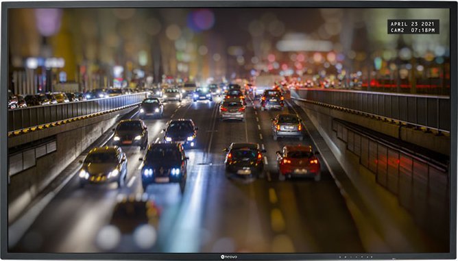 Monitor profesional AG Neovo SMQ-6501, 65", 4K, i zi