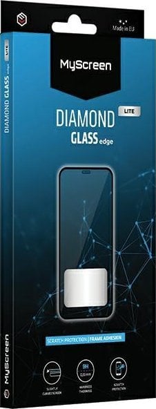 Xham mbrojtës MS Diamond Glass Edge Lite FG për Xiaomi Redmi 12 5G 4G 12R, 9H, transparent