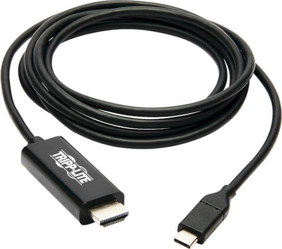 Kabllo USB C në HDMI Tripp Lite by Eaton, 1.8m, 4K 60Hz, i zi