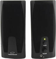 Altoparlant për kompjuter Esperanza Giocoso (EP110), të zi