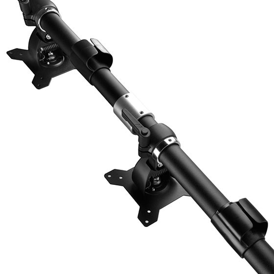 Mbajtëse monitori SILVERSTONE SST-ARM24BS, 24", e zezë