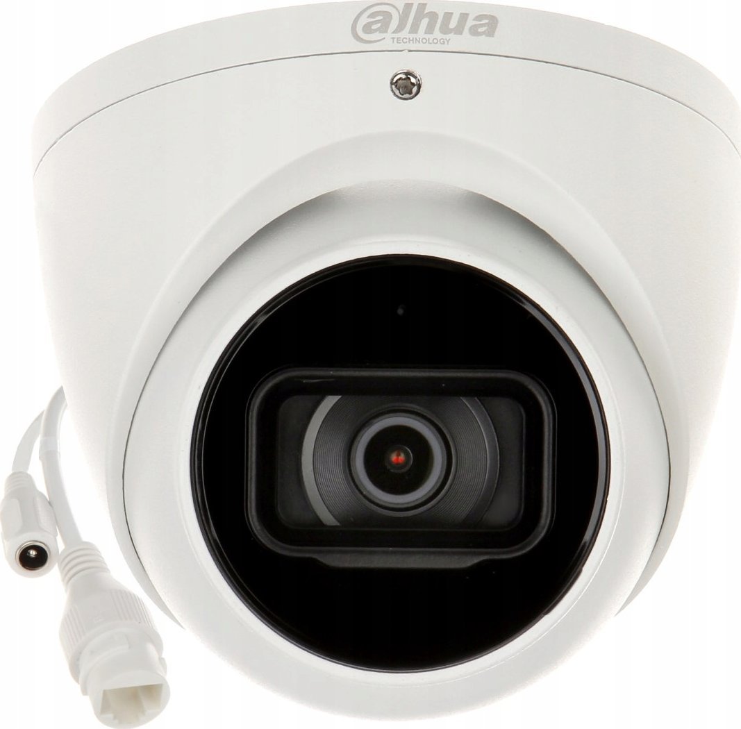 Kamerë IP Dahua IPC-HDW3842EM-S-0280B, 4K UHD, lente 2.8mm, e bardhë