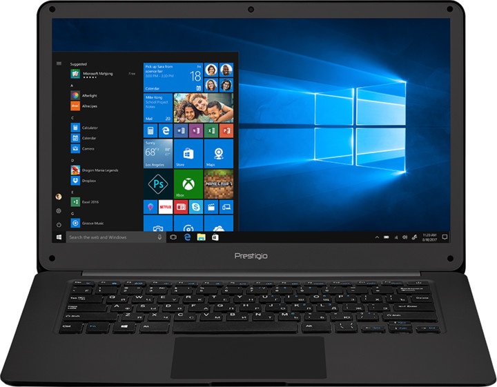 Laptop Prestigio SmartBook 141C, Intel Celeron N3350, 3GB RAM, 152GB SSD, 14.1" Full HD, Intel HD Graphics, i zi