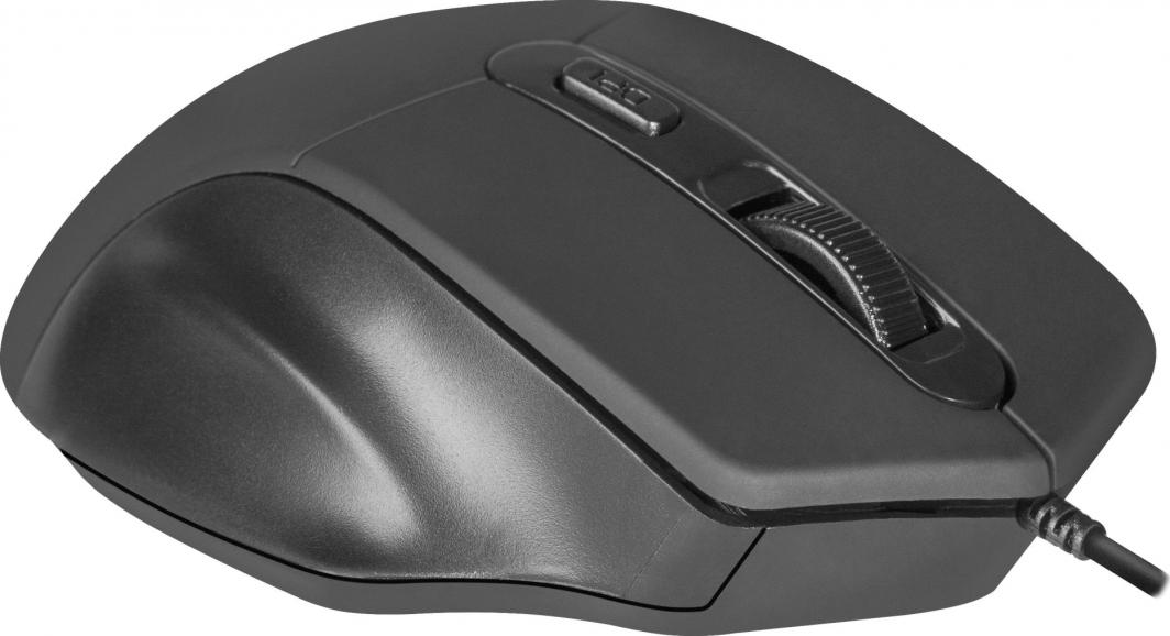 Maus Defender Datum, me kabllo, USB, i zi