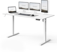 Tavolinë elektrike SENSE7 NOJO LIGHT, 140 x 70 cm, e bardhë