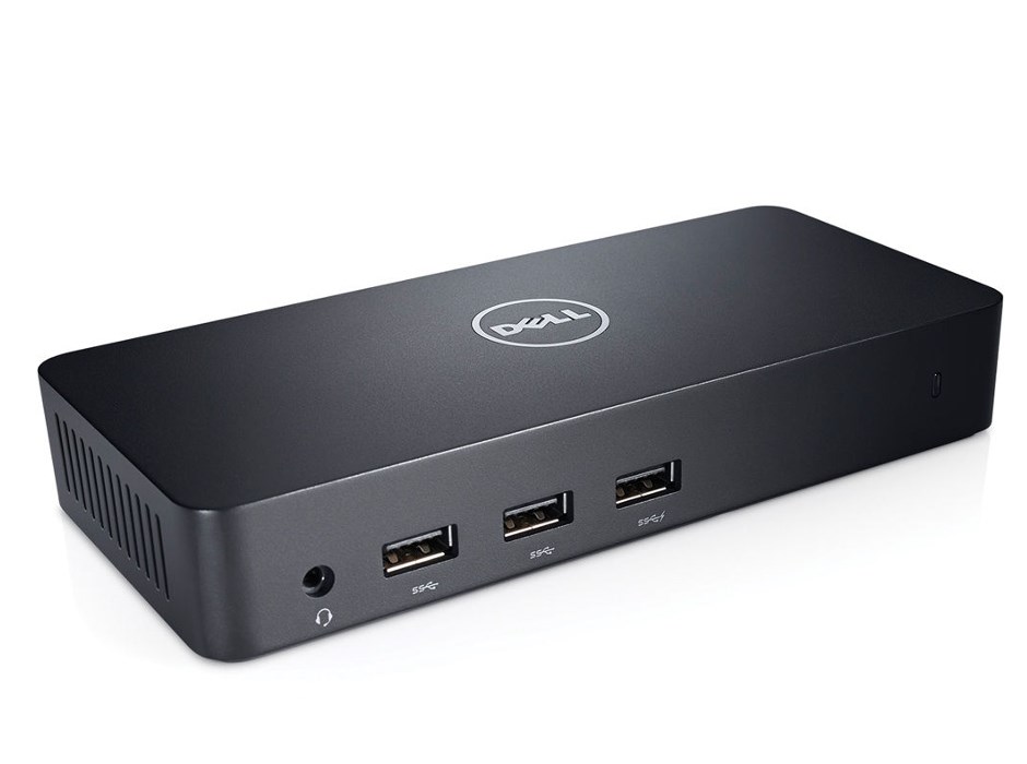 Докинг станица Dell USB 3.0 Ultra HD/4K D3100, црна