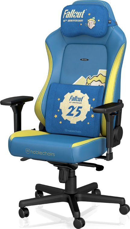 Set jastëkësh memory foam noblechairs Fallout 25th Anniversary, për qafë dhe mesit, i zi