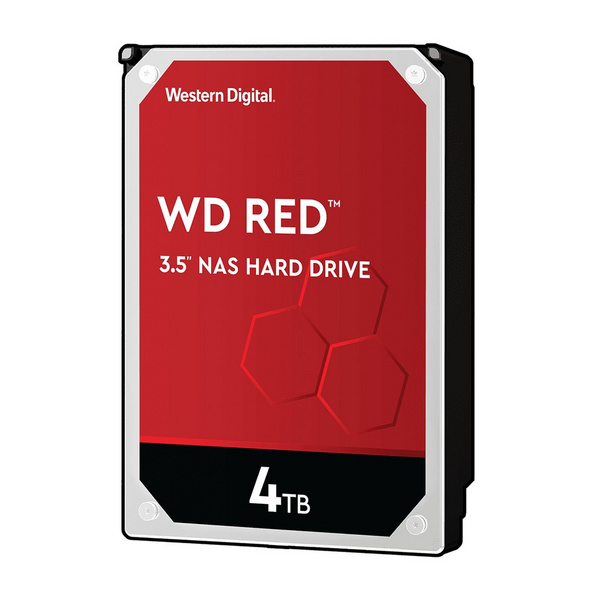 Hard Disk Western Digital WD Red WD40EFAX, 4TB, 3.5", 5400RPM, 256MB Cache, SATA 6Gb/s, i kuq