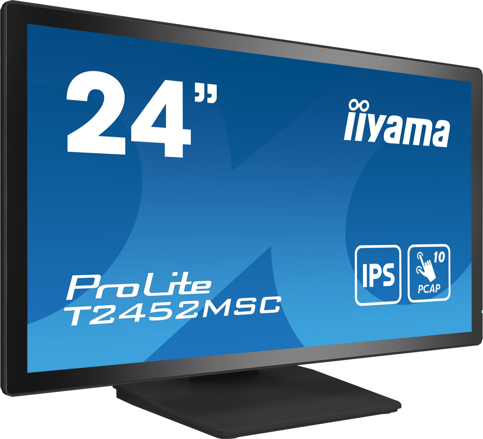 Монитор на допир iiyama ProLite T2452MSC B1, 23.6\", Full HD, црн