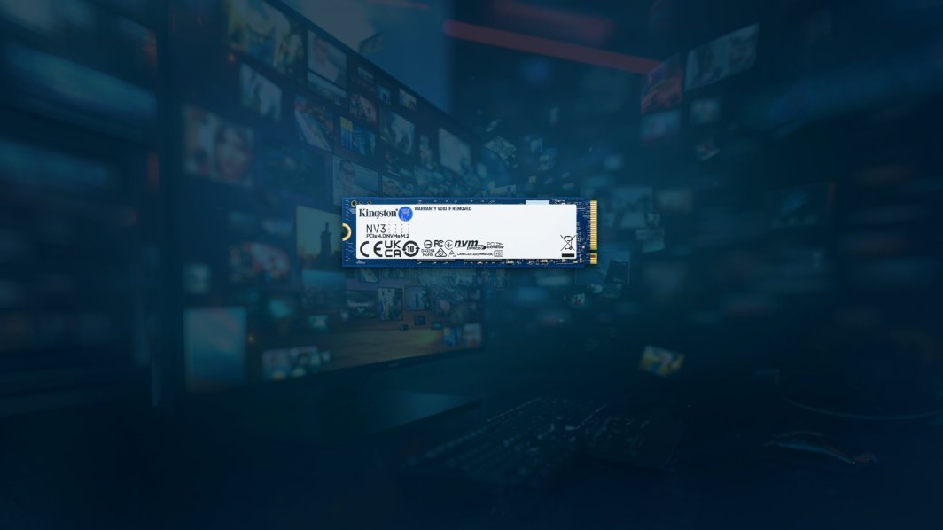 Kingston NV3 1TB M.2 2280 NVMe SSD, PCIe 4.0 Gen 4x4