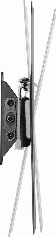 Ѕиден држач за ТВ Гембирд WM-42T-03, 23"-42", 25 kg, црна