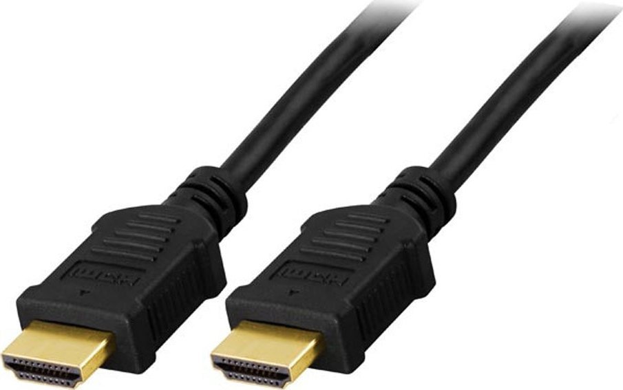Kabllo HDMI Deltaco 4K UHD, 5m, HDMI 1.4, e zezë