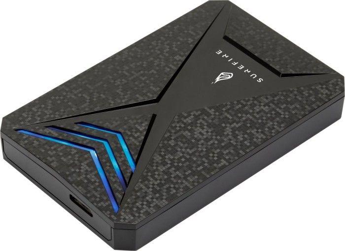 SSD i jashtëm gaming SureFire Bunker, 1TB, USB 3.2 Gen 1, i zi