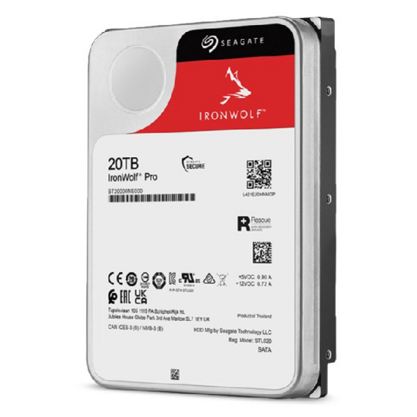 Hard Disk Seagate IronWolf Pro, 20TB, SATA III, 3.5"