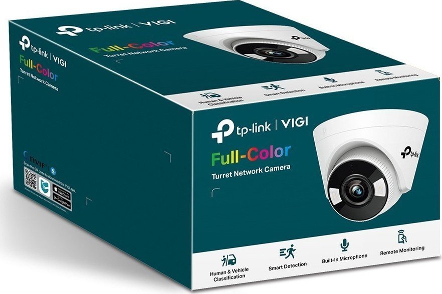 Kamerë IP TP-Link VIGI C430, 3MP, lente 4mm, bardh e zezë