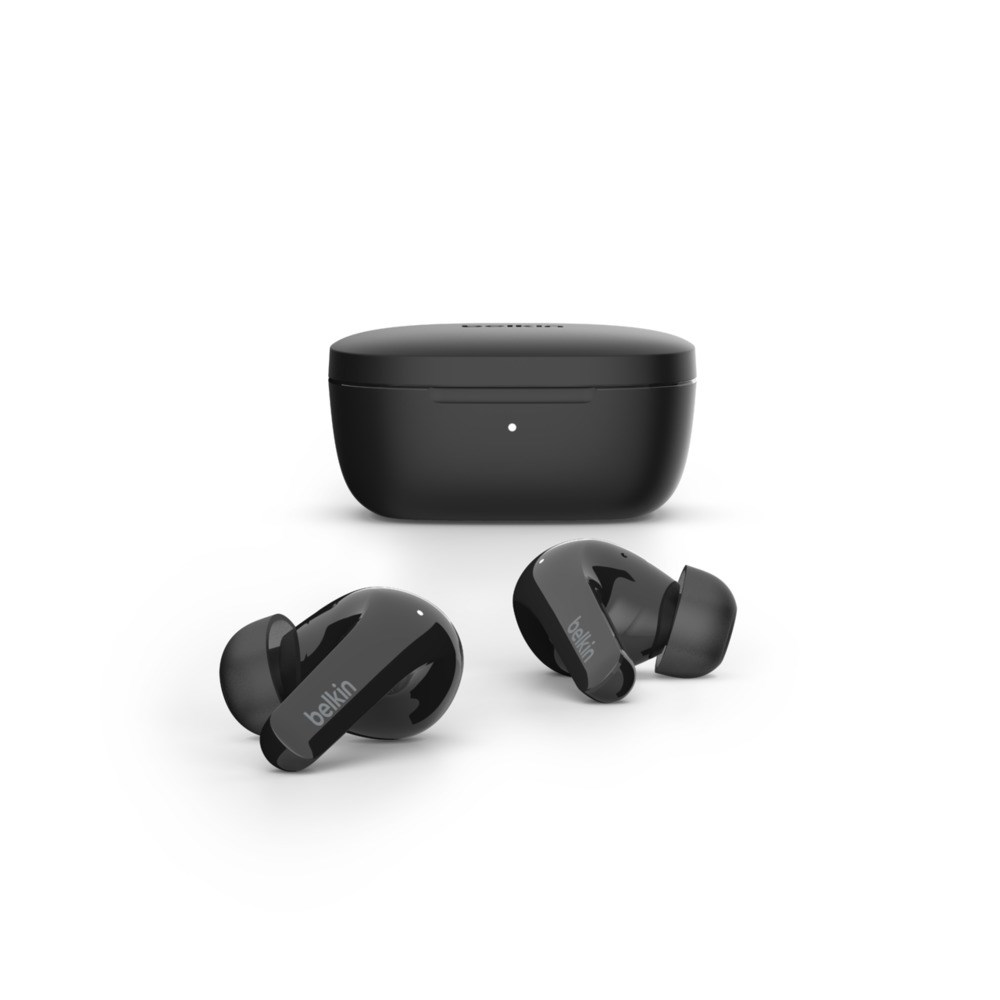 Kufje Belkin SOUNDFORM Flow, wireless, in-ear, USB Type-C, të zeza