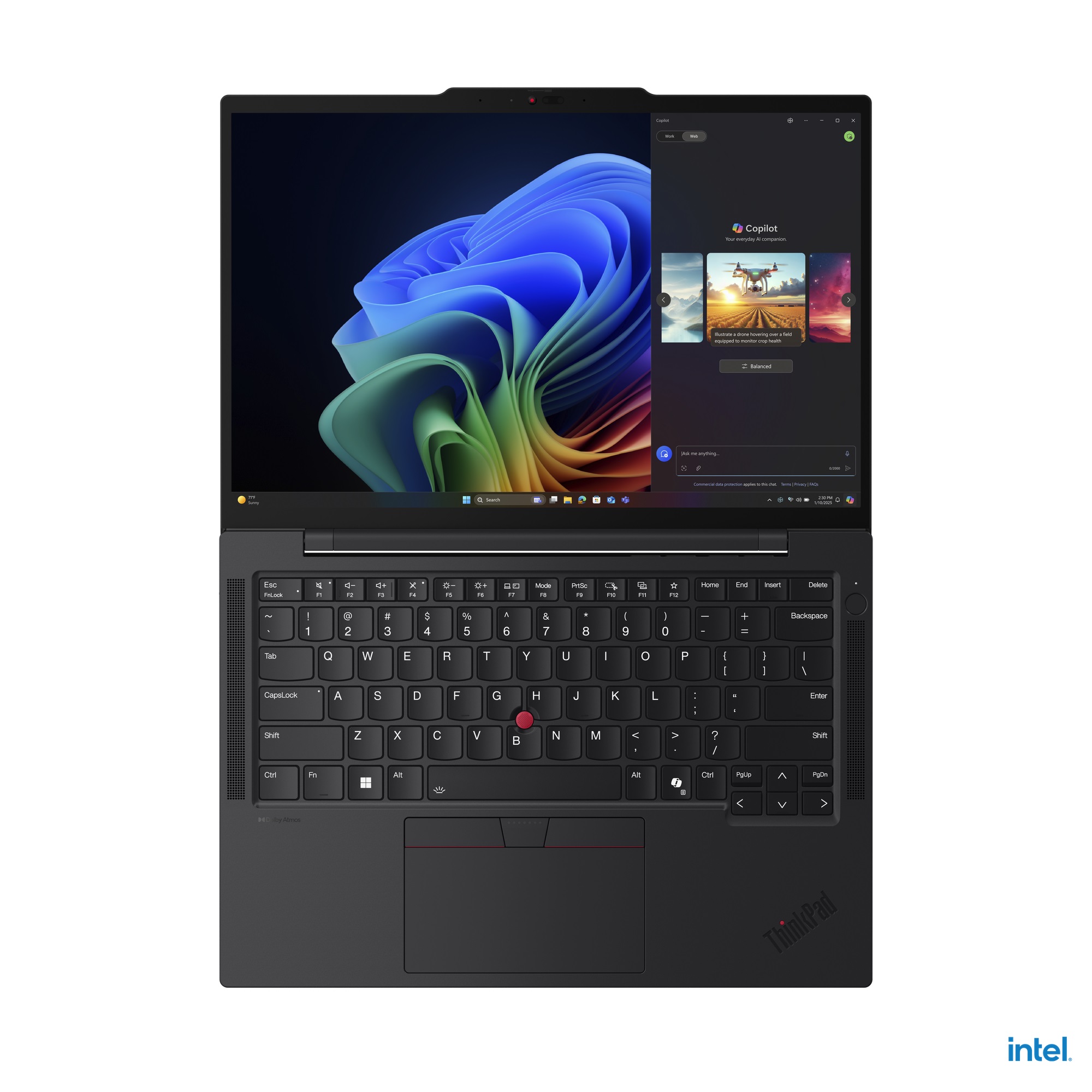 Laptop Lenovo ThinkPad T14s Gen 6, 14", Intel Core Ultra 7 258V, 32GB RAM, 1TB SSD, Intel Arc Graphics 140V, i zi