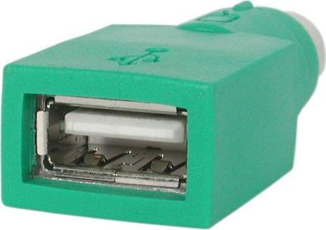 Adapter USB në PS/2 për maus StarTech, USB-A në PS/2, i gjelbër