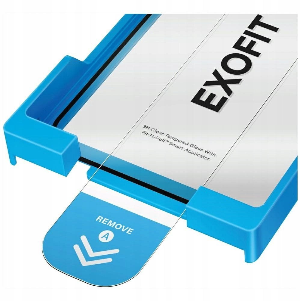 Заштитно стакло Uniq Optix Exofit Vivid за iPhone 17 Pro Max, со апликатор, проѕирно