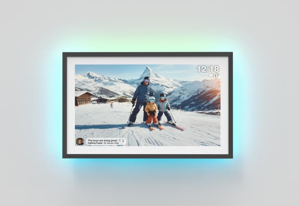 Kornizë digjitale Denver PFF-1081, 10.1", Wi-Fi, e zezë