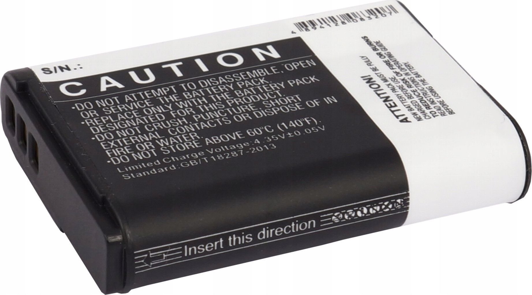 Bateri kamerë Cameron Sino EN-EL23, 1700mAh, Li-ion, e zezë