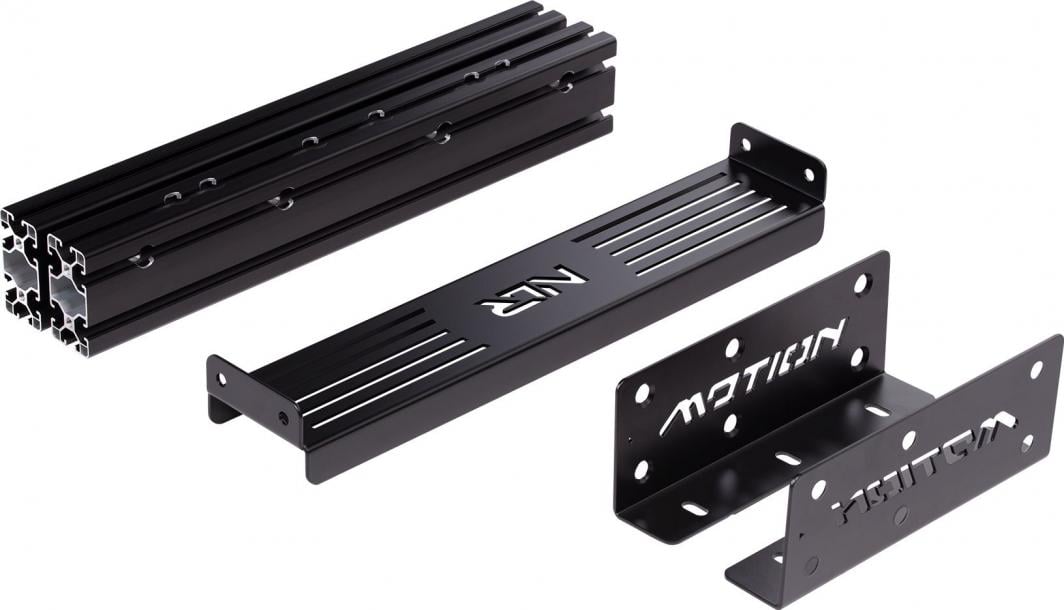 Kokpit garash Next Level Racing GTElite, profil alumini, strukturë e përforcuar, i zi