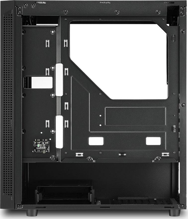 Kasë kompjuteri Sharkoon RGB Slider, e zezë