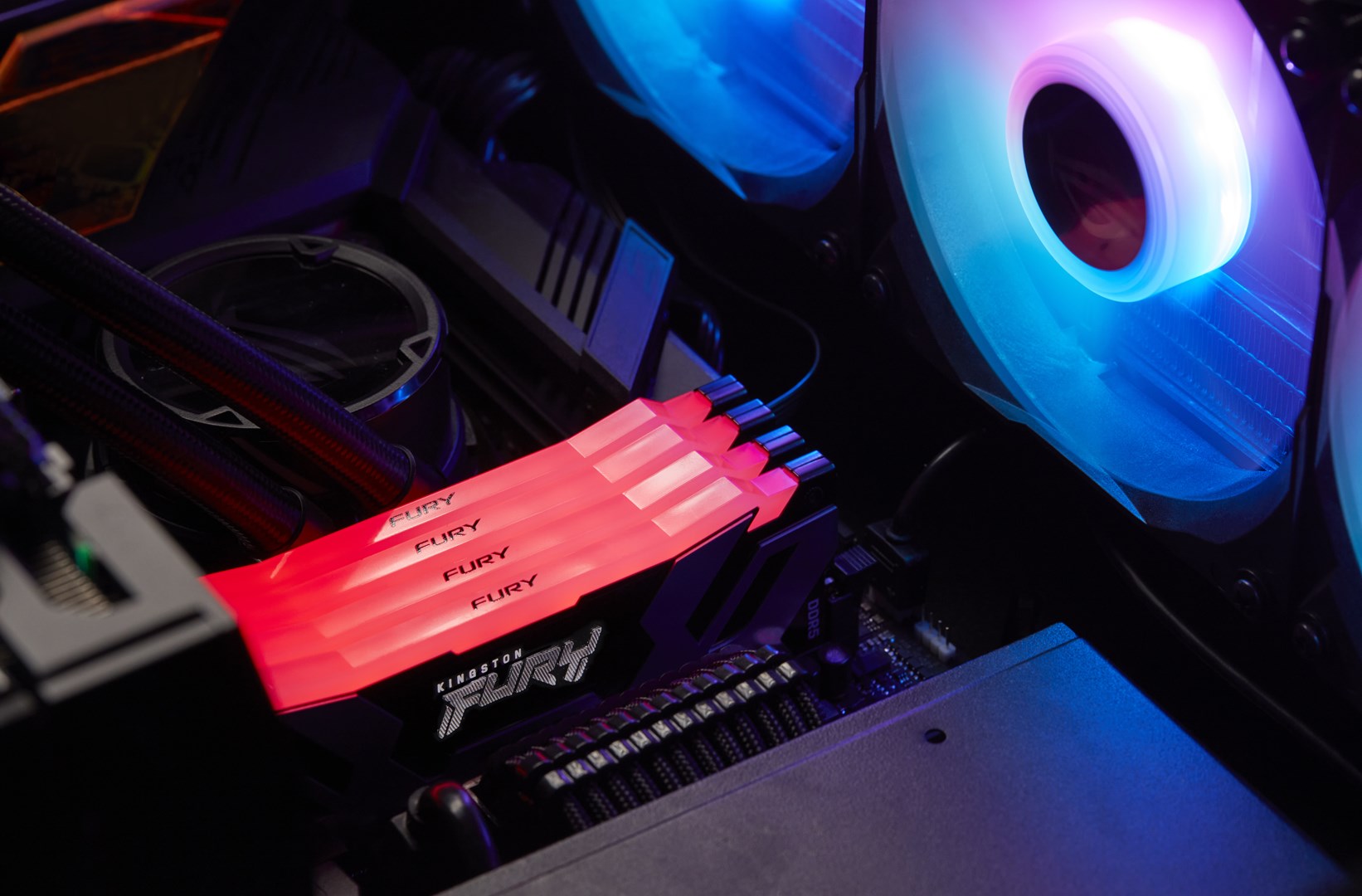 Memorie RAM Kingston FURY 96GB 6400MT/s DDR5 CL32 DIMM (2 x 48 GB) Renegade RGB XMP
