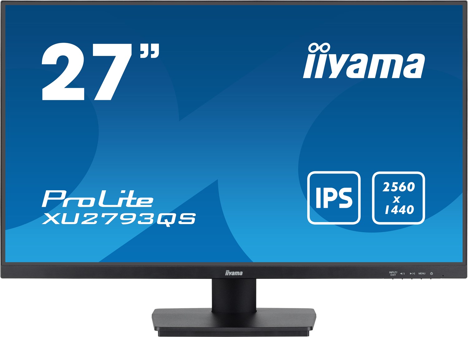 Monitor iiyama ProLite XU2793QS-B6, 27", 2560 x 1440, 100 Hz, i zi