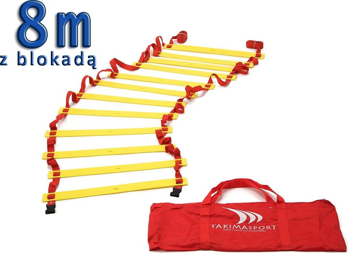 Shkallë koordinimi YakimaSport, 8 m, 16 shkallë, e verdhë