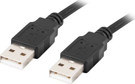 Lanberg USB-A M/M 2.0 Кабел, 1.8 m, Црн
