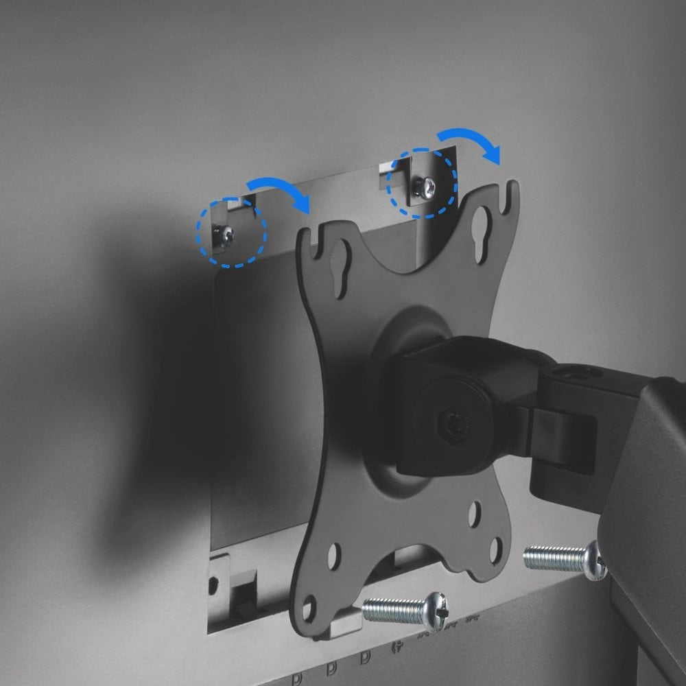 Mbajtëse muri për monitor SENSE7 HANG, zgjatëse, 17"-32", e zezë