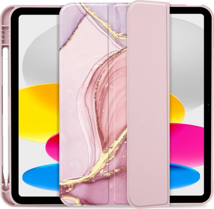 Mbulesë tablet Tech-Protect SC Pen, për iPad 10.9" 2022, Marble