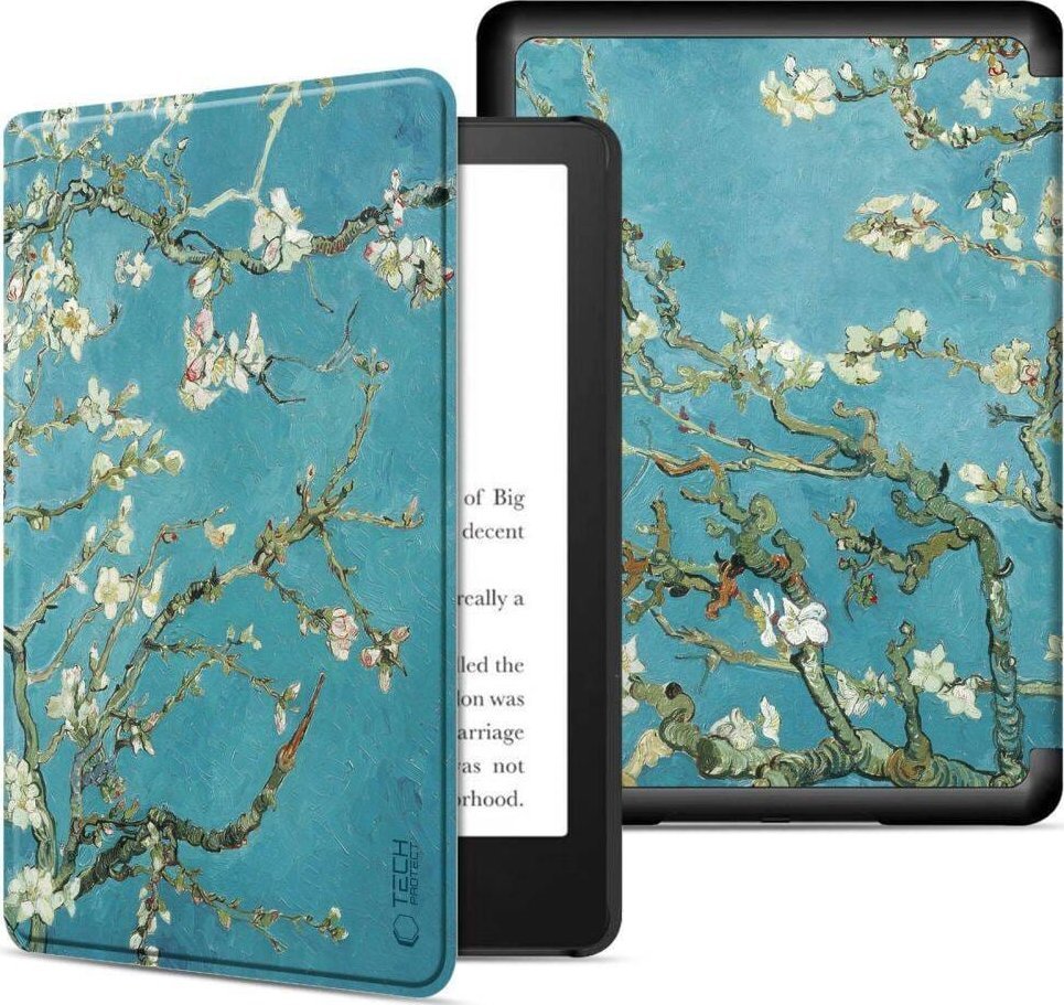 Mbulesë Tech-Protect Smartcase për Kindle Paperwhite 6 Colorsoft Signature, smart wake, e zezë