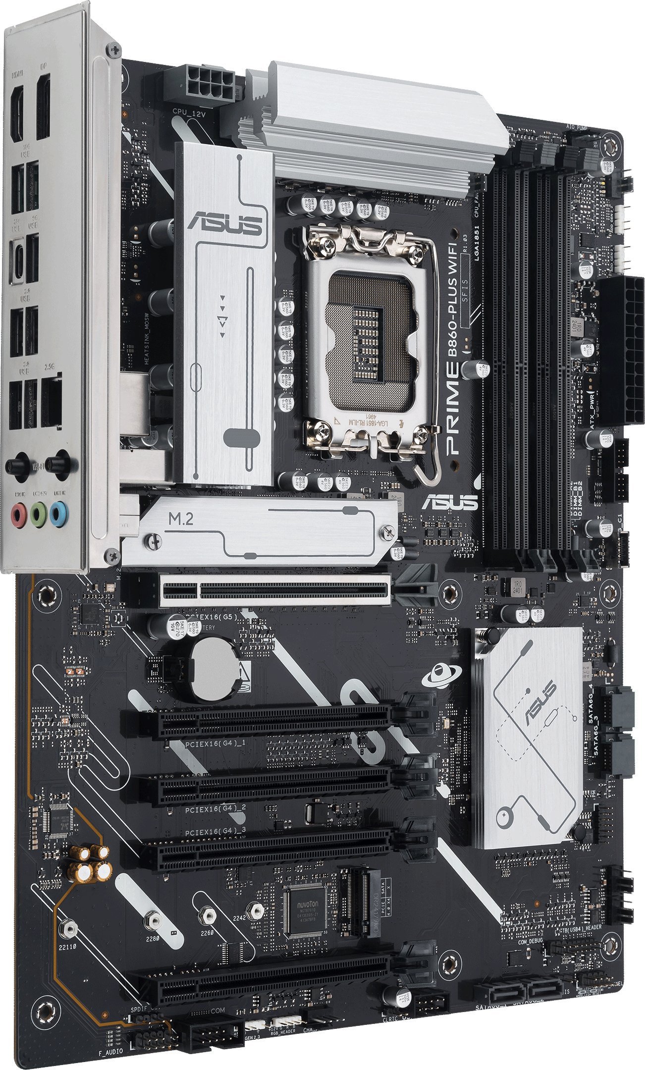 Motherboard ASUS PRIME B860 PLUS WIFI, Intel B860, LGA 1851, ATX