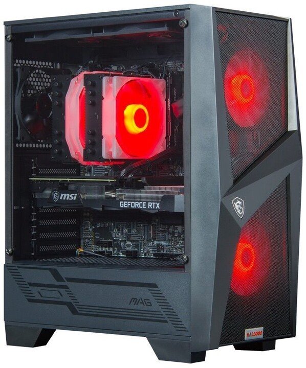 Kompjuter HAL3000 Alfa Gamer Pro 3070 Ti, Intel Core i5-11600KF, 16GB RAM, 1TB SSD, NVIDIA GeForce RTX 3070 Ti, i zi 