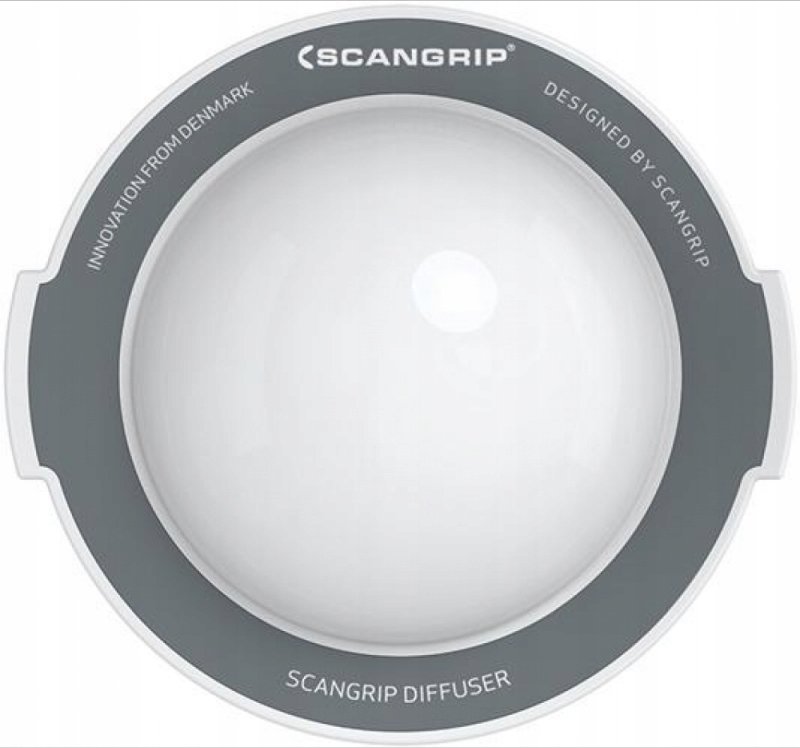 Difuzer drite SCANGRIP Scan 3.575, për NOVA 4K, magnetik, i bardhë