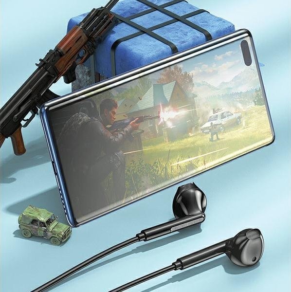 Kufje Awei PC-7T, in ear, USB C, 1.2m, të zeza